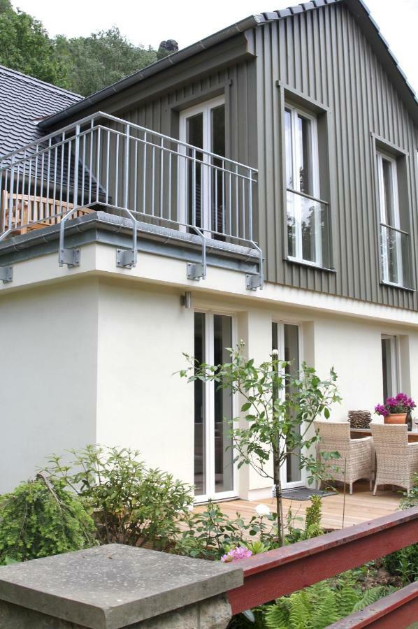 Villa Haus Elbsinfonie Bad Schandau Exterior foto